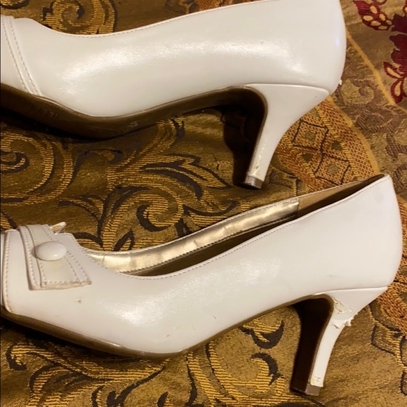 Marbella flex Vintage white heels - Picture 5 of 8